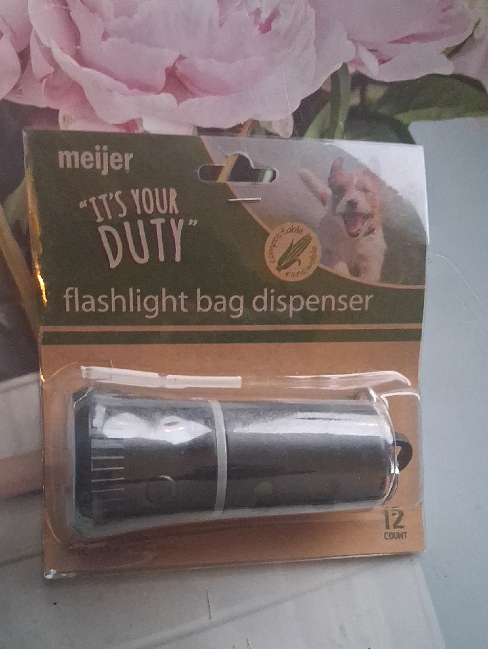 NEW Waste Bags Dispenser with Flashlight, Poop Bag Holder for Dog Lead Leash
